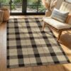 3x5 Entryway Rug for Front Door - No Shed Easy Jute Buffalo