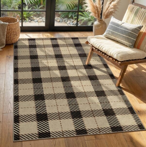 3x5 Entryway Rug for Front Door - No Shed Easy Jute Buffalo