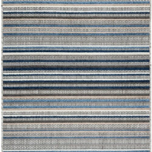 SAFAVIEH Washable Rug Outdoor Cabana Collection - 3' x 5', Grey &