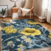 GENIMO Indoor Outdoor Area Rug 8' X 10' Waterproof, Washable Patio Rug