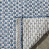 SAFAVIEH Courtyard Collection 8' x 10' Blue/Grey CY8653 Indoor/ Outdoor Patio Backyard